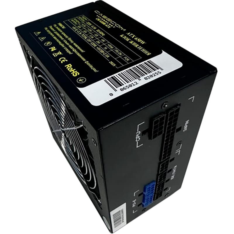 Блок питания CASECOM 650W (CM 650M ATX) Дополнительно OCP (защита от сверхтоков); OPP (защита от перегрузки); OVP (защита от перенапряжения); SCP (защита от короткого замыкания); UVP (защита от пониженного напряжения)