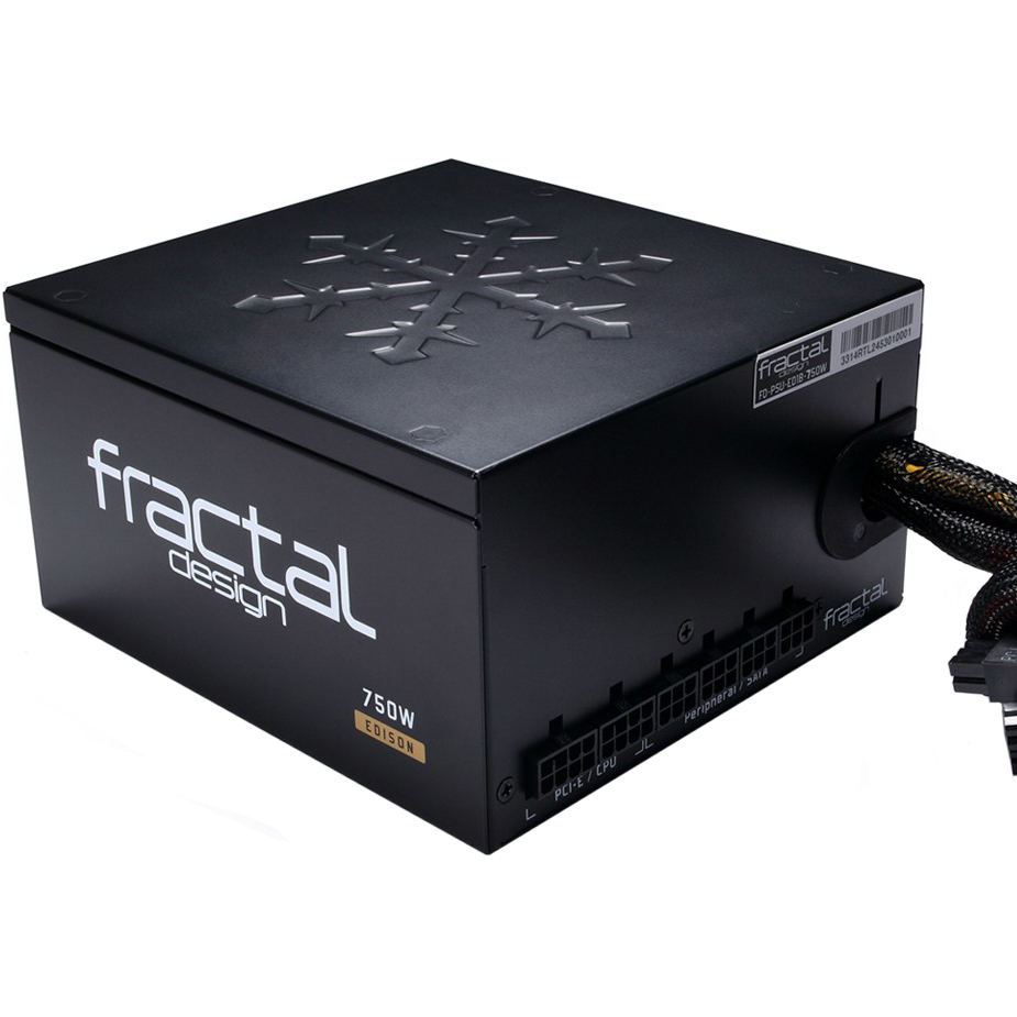 Блок питания FRACTAL DESIGN Edison M 750W (FD-PSU-ED1B-750W-EU) Назначение для настольного компьютера