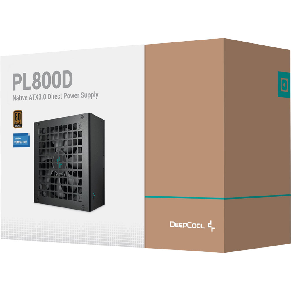 Покупка Блок питания DEEPCOOL PL800D (R-PL800D-FC0B-EU-V2) 800W
