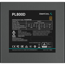 Блок питания DEEPCOOL PL800D (R-PL800D-FC0B-EU-V2) 800W