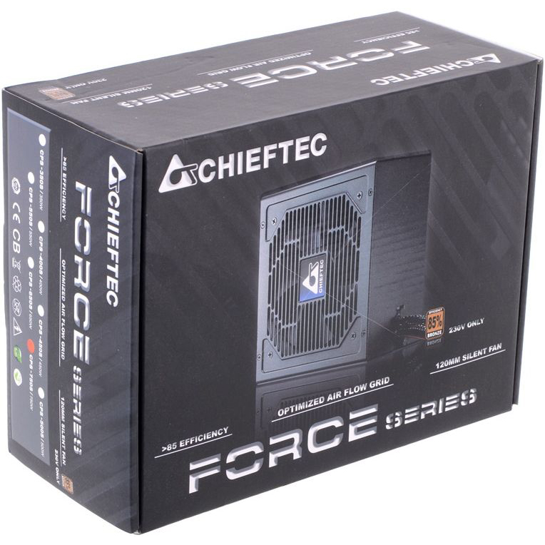 Блок живлення CHIEFTEC 750W CPS-750S Форм-фактор ATX