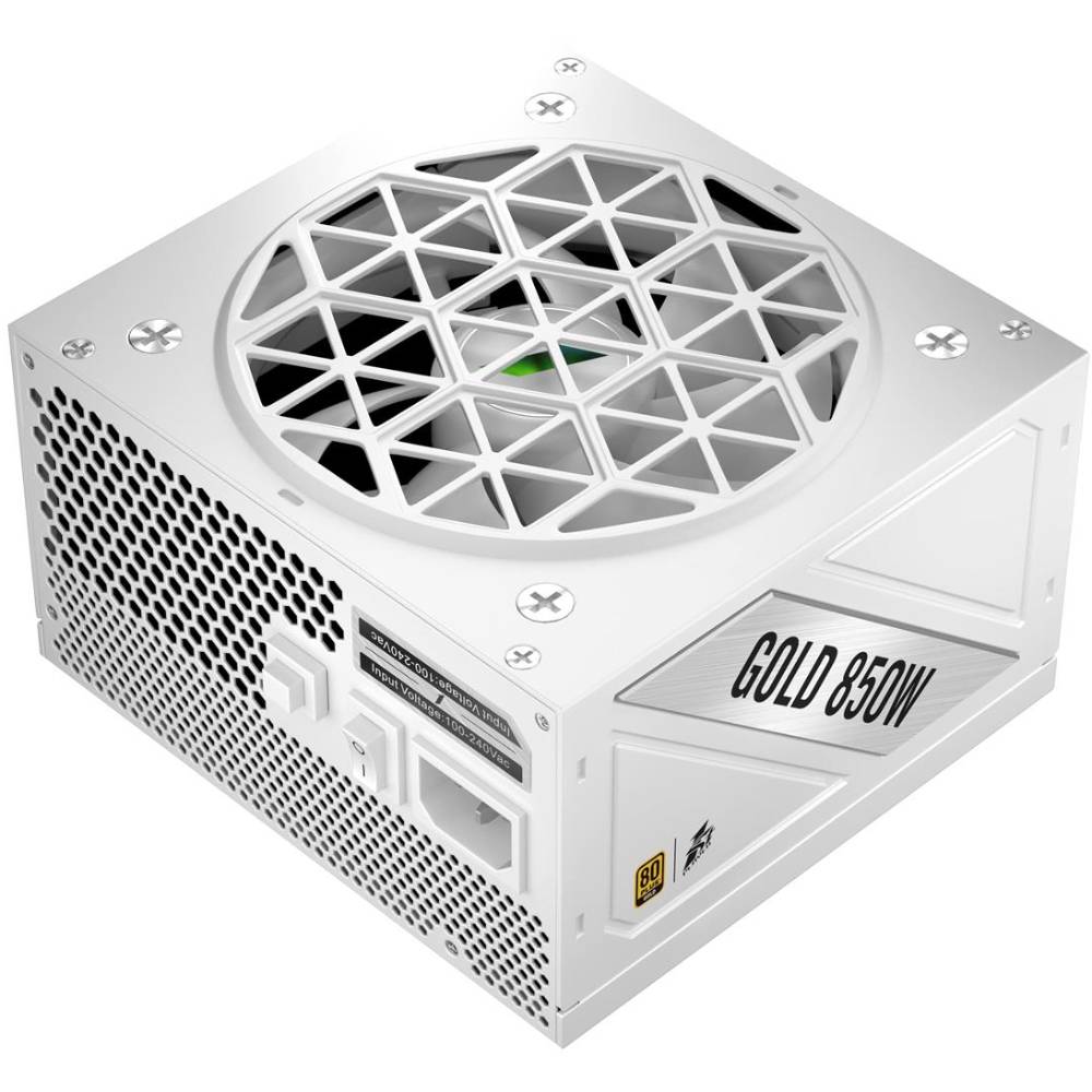 Зовнішній вигляд Блок живлення 1STPLAYER HA-850BA4 White (NGDP-GLD-850-WH-EU)