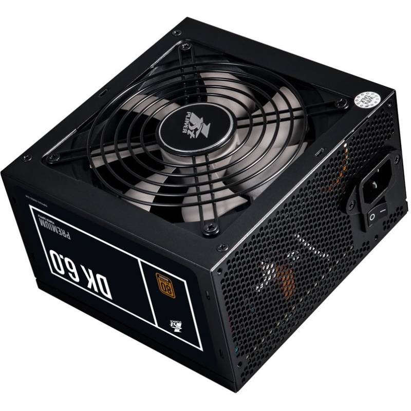 Блок живлення 1STPLAYER PS-600AX Black (DKPM-BRZ-600-BK-EU)