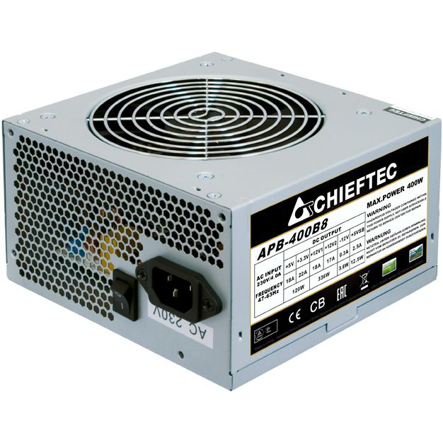 Блок живлення CHIEFTEC 400W APB-400B8 Bulk