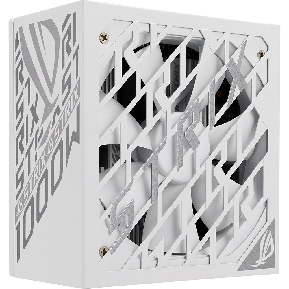 Фото Блок живлення ASUS ROG Strix 1000W Platinum White Edition (90YE00W4-B0NA00)