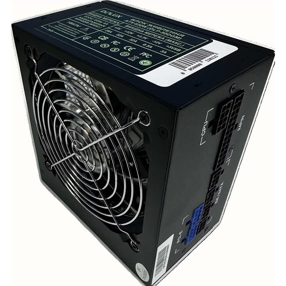 Блок живлення DELUX DLP-50DGM 650W Блок живлення DELUX DLP-50DGM 650W