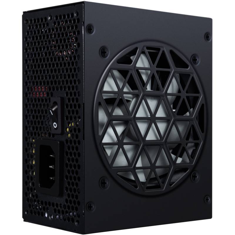 Зовнішній вигляд Блок живлення 1STPLAYER PS-650SFX Black (SFX-GLD-650-BK-EU)