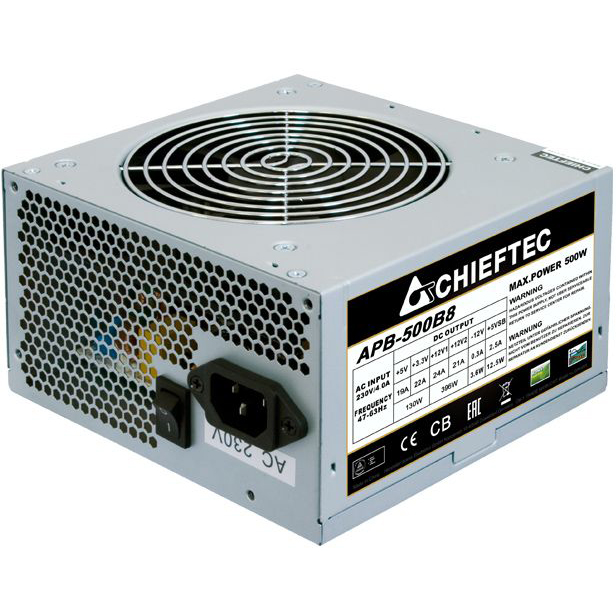 Блок живлення CHIEFTEC 500W APB-500B8 Bulk