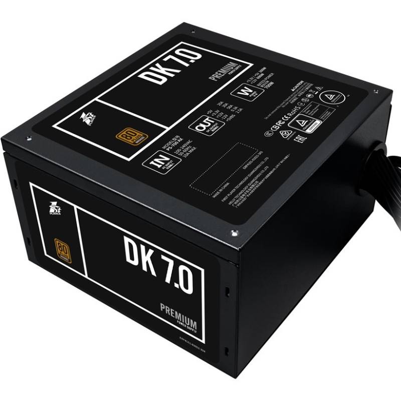 Блок питания 1STPLAYER PS-700AX Black (DKPM-BRZ-700-BK-EU) Назначение для настольного компьютера