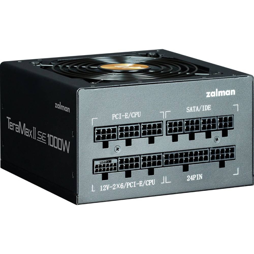 Блок питания ZALMAN Teramax II SE 80+ Gold Fully Modular (ZM1000-TMX2SE) Назначение для настольного компьютера