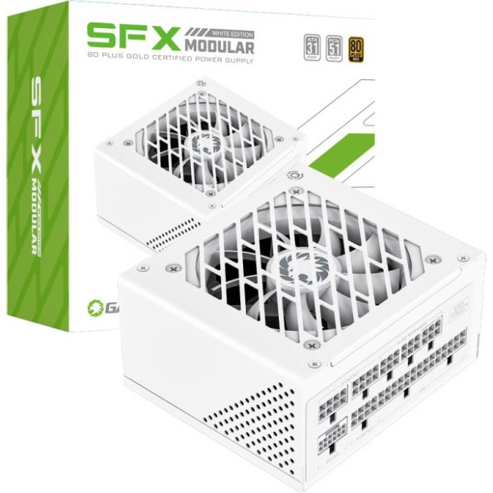 Зображення Блок живлення GAMEMAX SFX 650W 80 Plus Gold White (GS-650G White)