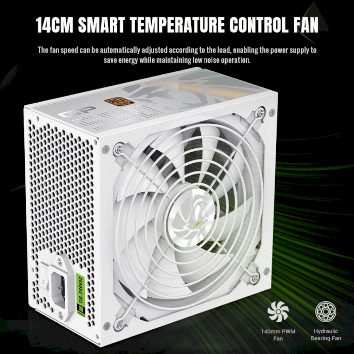 Фото Блок питания GAMEMAX 550W White (GP 550B WH)