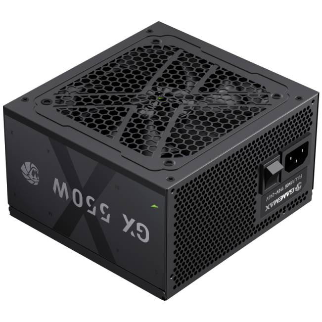 Блок питания GAMEMAX 550W (GX 550GF) Коррекция коэффициента мощности PFC   активная