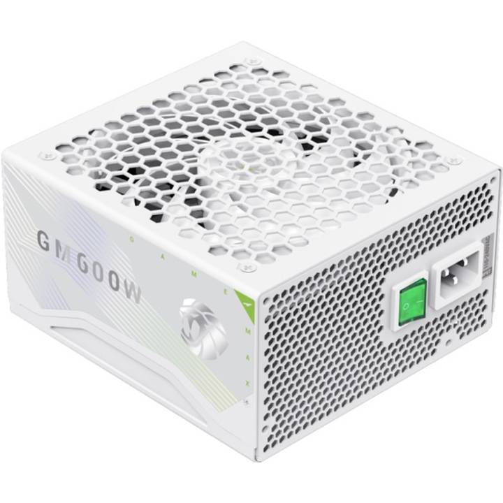 Блок живлення GAMEMAX 600W GM 600B WH (GM 600B WH Fully-modular New) Потужність 600