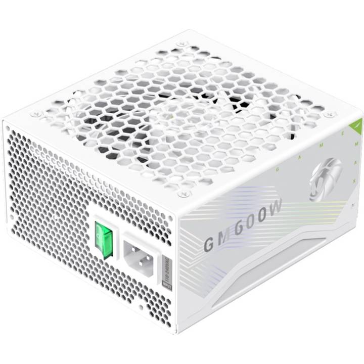 Блок живлення GAMEMAX 600W GM 600B WH (GM 600B WH Fully-modular New) Призначенння для настільного комп'ютера