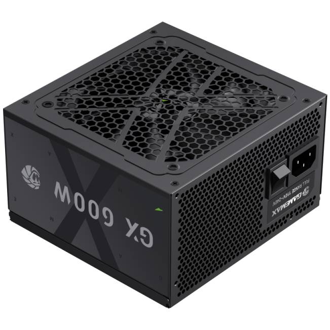 Блок живлення GAMEMAX 600W (GX 600G) Корекція коефіцієнта потужності PFC   активна