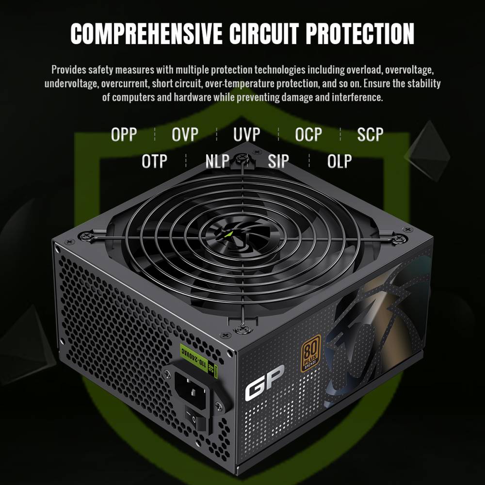 Покупка Блок живлення GAMEMAX 650W Black (GP 650B)