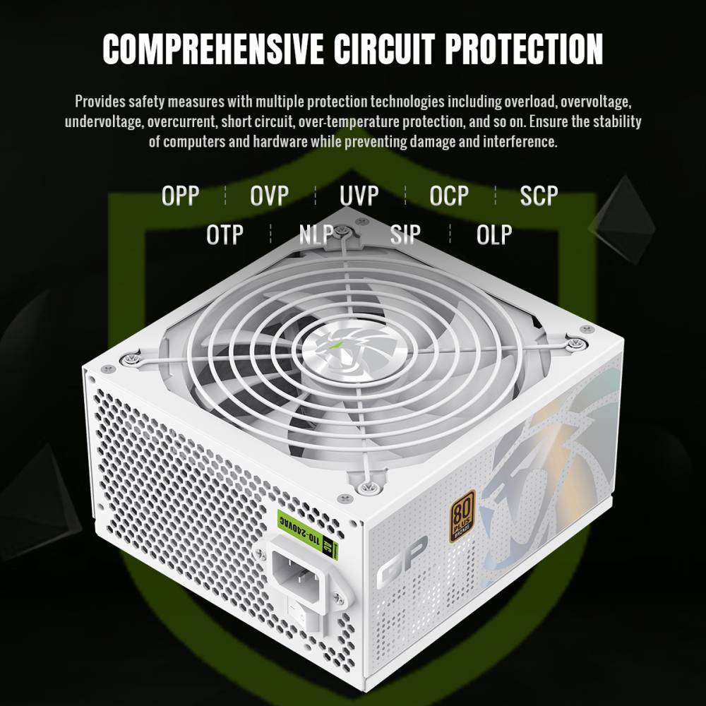 Покупка Блок живлення GAMEMAX 650W White (GP 650B WH)