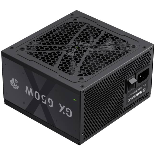 Блок живлення GAMEMAX 650W (GX 650GF) Корекція коефіцієнта потужності PFC   активна