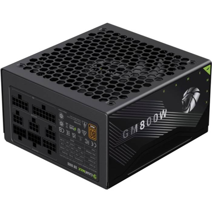 Блок живлення GAMEMAX 800W GM 800B Black (GM 800B Fully-modular New) Форм-фактор ATX