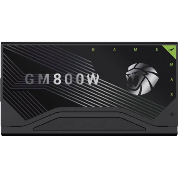Замовити Блок живлення GAMEMAX 800W GM 800B Black (GM 800B Fully-modular New)