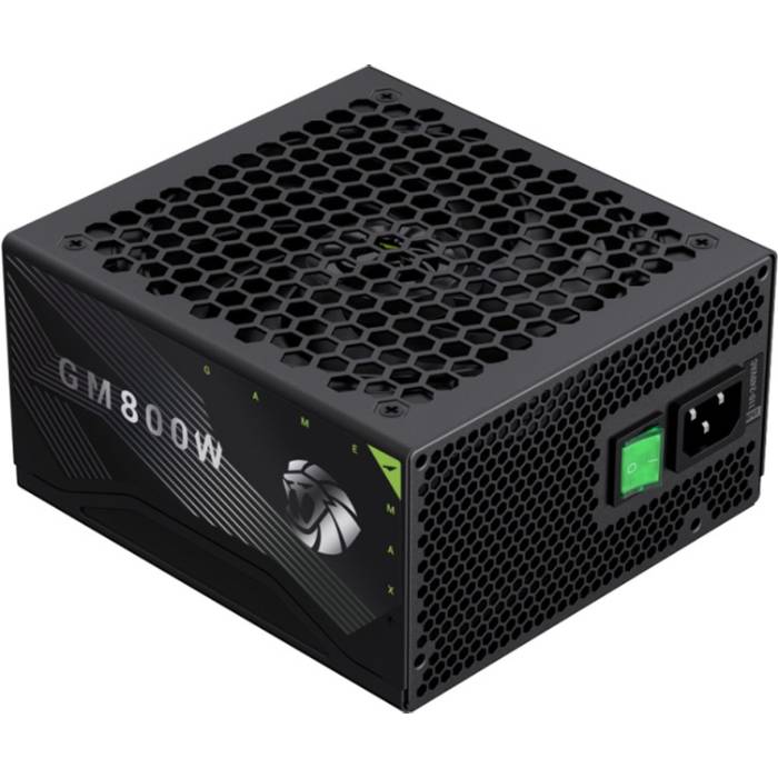 Блок живлення GAMEMAX 800W GM 800B Black (GM 800B Fully-modular New) Потужність 800