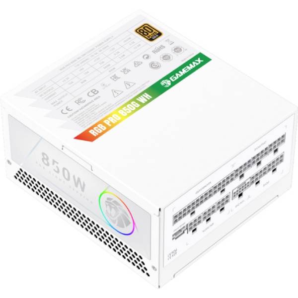 Изображение Блок питания GAMEMAX 850W RGB 850G WH