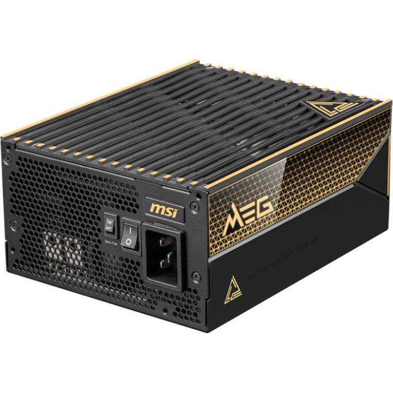Блок живлення MSI 1600W MEG Ai1600T PCIE5 Призначенння для настільного комп'ютера