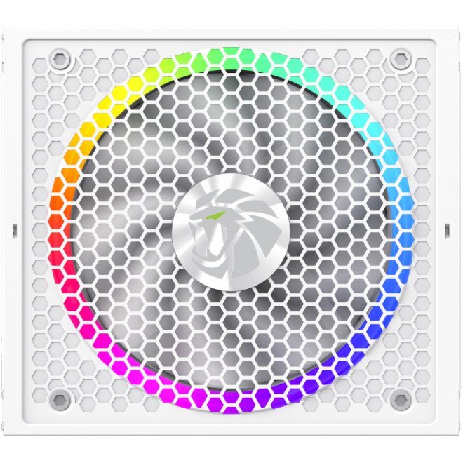 Зовнішній вигляд Блок живлення GAMEMAX 750W RGB PRO 750G WH