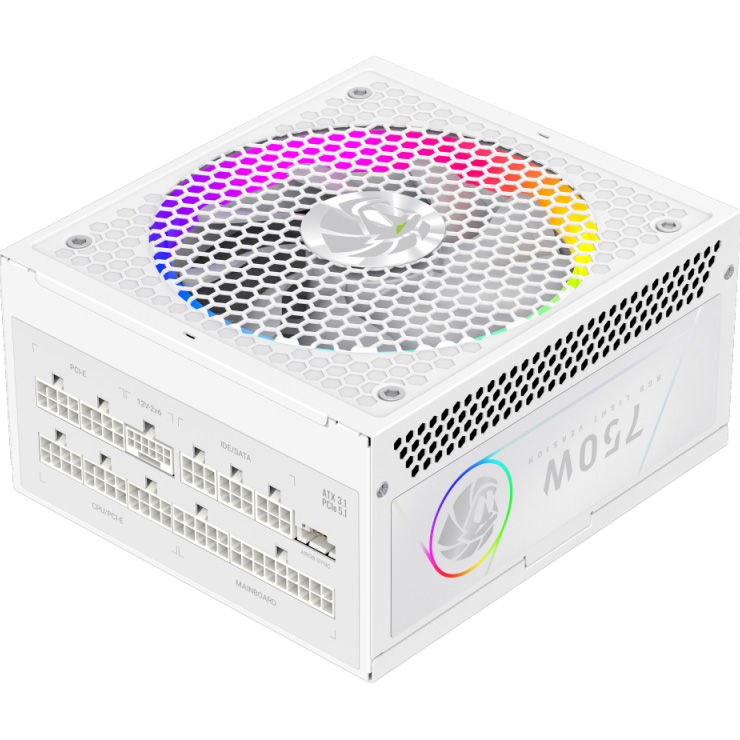 Блок живлення GAMEMAX 750W RGB PRO 750G WH Потужність 750