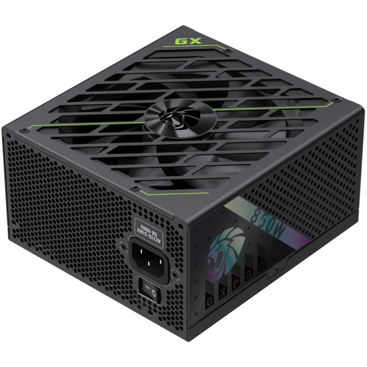 Блок питания GAMEMAX 850W GX PRO 850G Мощность 850