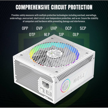 Блок живлення GAMEMAX 750W RGB 750G WH