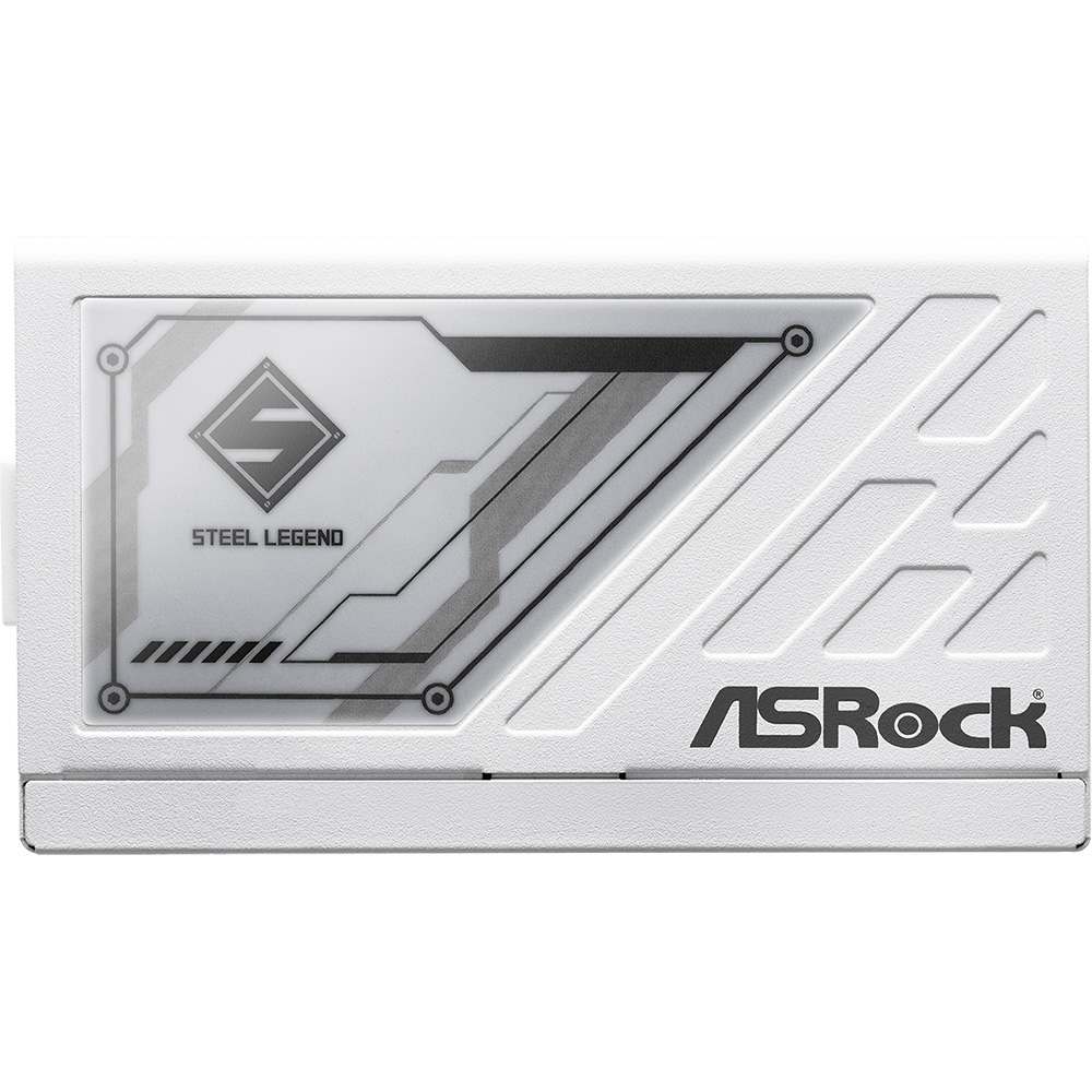 Блок живлення ASROCK 850W SteelLegend White (SL-850GW) Корекція коефіцієнта потужності PFC   активна