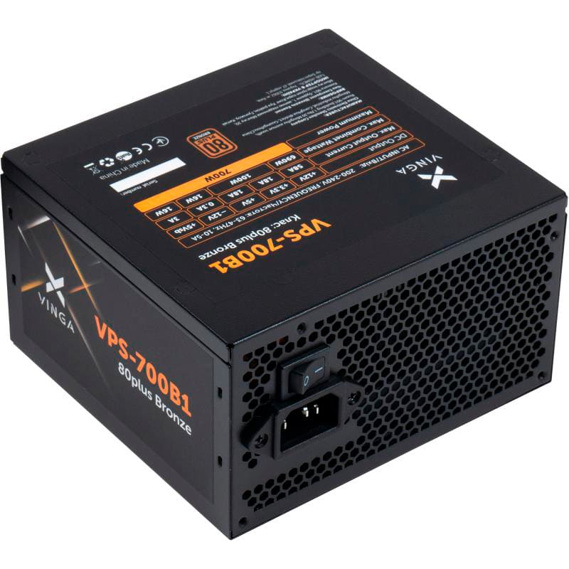 Блок живлення VINGA 700W (VPS-700B1) Блок живлення VINGA 700W (VPS-700B1)