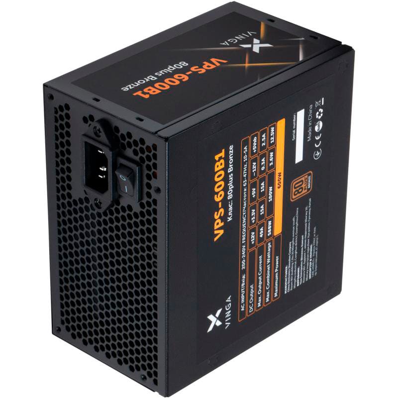 Покупка Блок питания VINGA 600W (VPS-600B1)