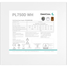 Блок живлення DEEPCOOL PL750D V2 750W White (R-PL750D-FC0W-EU-V2)
