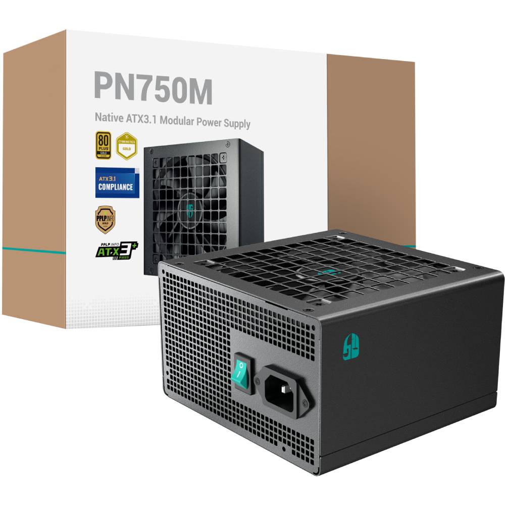 Зображення Блок живлення DEEPCOOL GamerStorm PN750M (R-PN750M-FC0B-JGEU) 750W