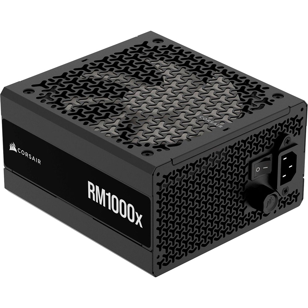 Блок живлення CORSAIR RM1000x ATX 3.1 1000W (CP-9020271-EU) Корекція коефіцієнта потужності PFC   активна