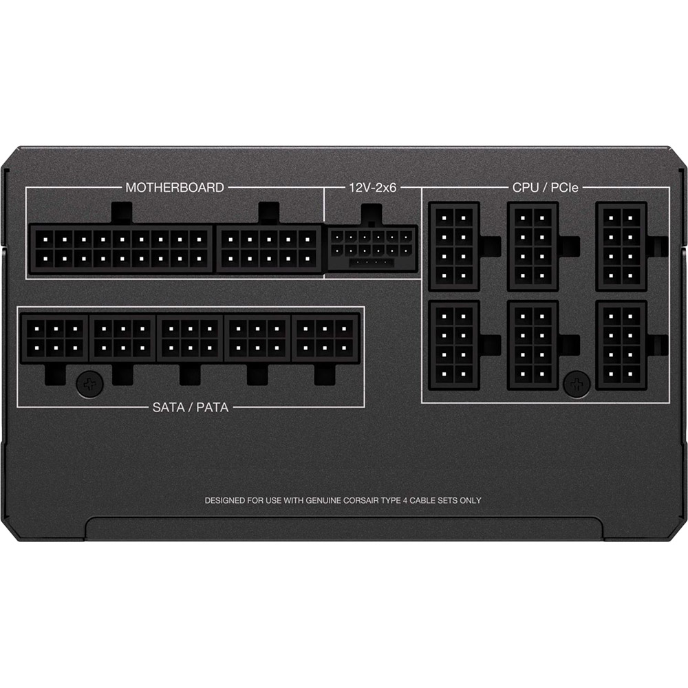 Зовнішній вигляд Блок живлення CORSAIR RM1000x ATX 3.1 1000W (CP-9020271-EU)