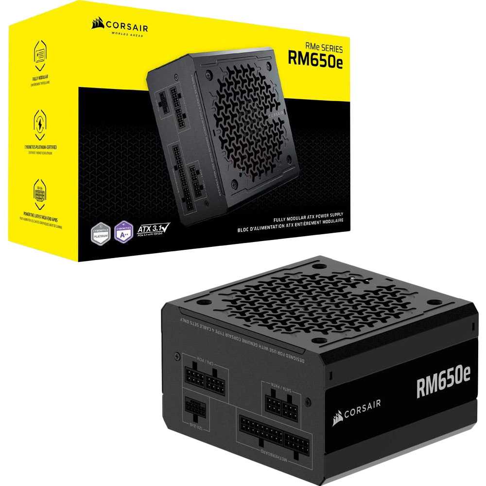 Заказать Блок питания CORSAIR RM650e 650W (CP-9020302-EU)