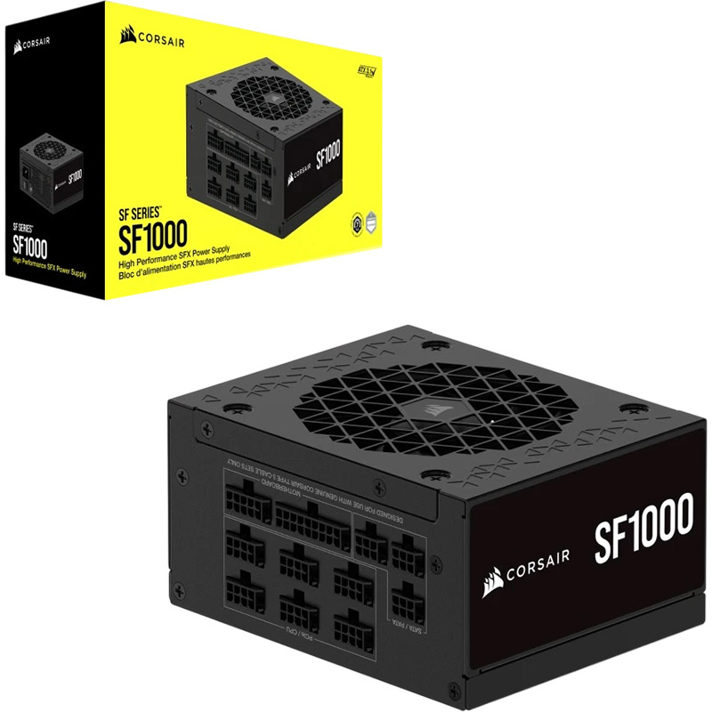 Внешний вид Блок питания CORSAIR SF1000 1000W (CP-9020257-EU)
