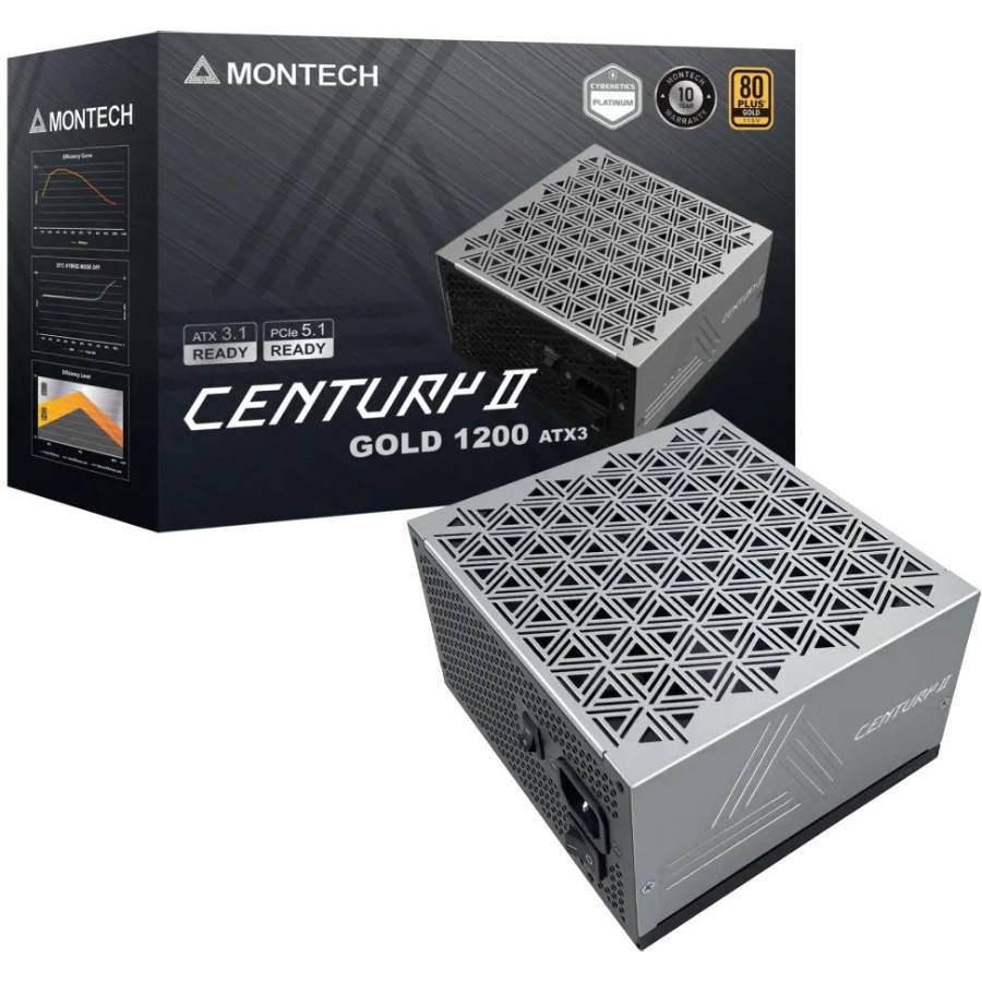 Заказать Блок питания MONTECH ATX 1200W CENTURY II 1200