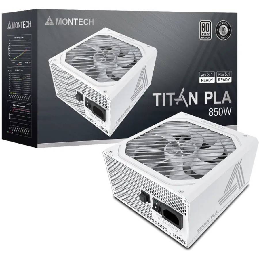 Фото Блок питания MONTECH ATX 850W TIX0124 TITAN PLA 850