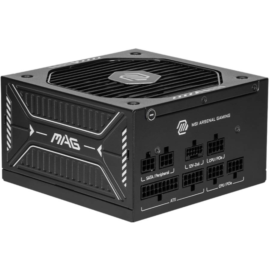Блок питания MSI ATX 750W MAG A750GLS PCIE5 Назначение для настольного компьютера