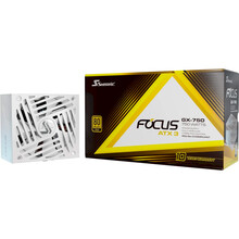 Блок живлення SEASONIC ATX 750W FOCUSGX-750-ATX31-WHT (FOCUS-GX-750-ATX31-WHITE)