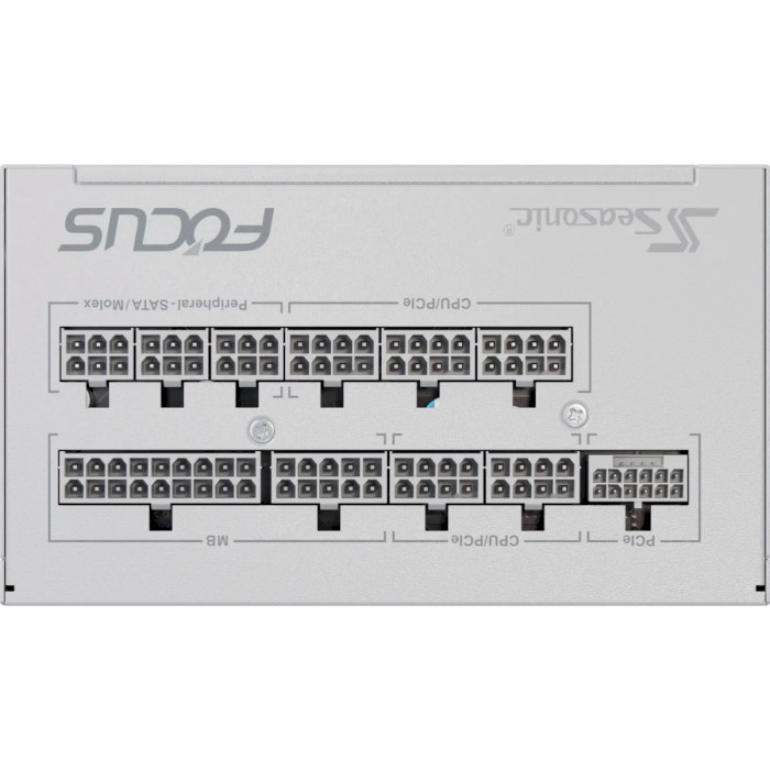 Блок живлення SEASONIC ATX 750W FOCUSGX-750-ATX31-WHT (FOCUS-GX-750-ATX31-WHITE) Потужність 750