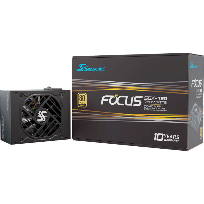 Фото Блок питания SEASONIC SFX 750W (FOCUS-SGX-750)