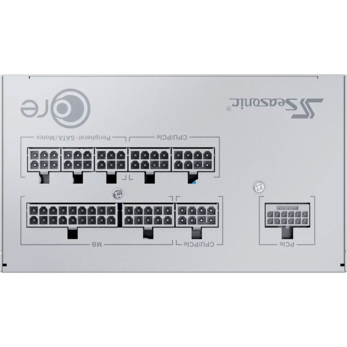 Блок питания SEASONIC ATX 850W CORE GX-850-ATX31 WHT (CORE GX-850-ATX31 WHITE) Форм-фактор ATX