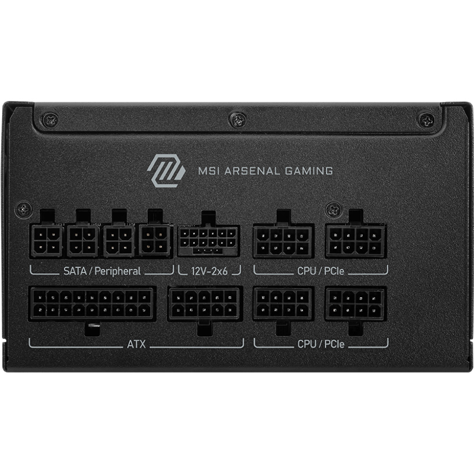 Блок живлення MSI ATX 850W MAG A850GLS PCIE5 Форм-фактор ATX