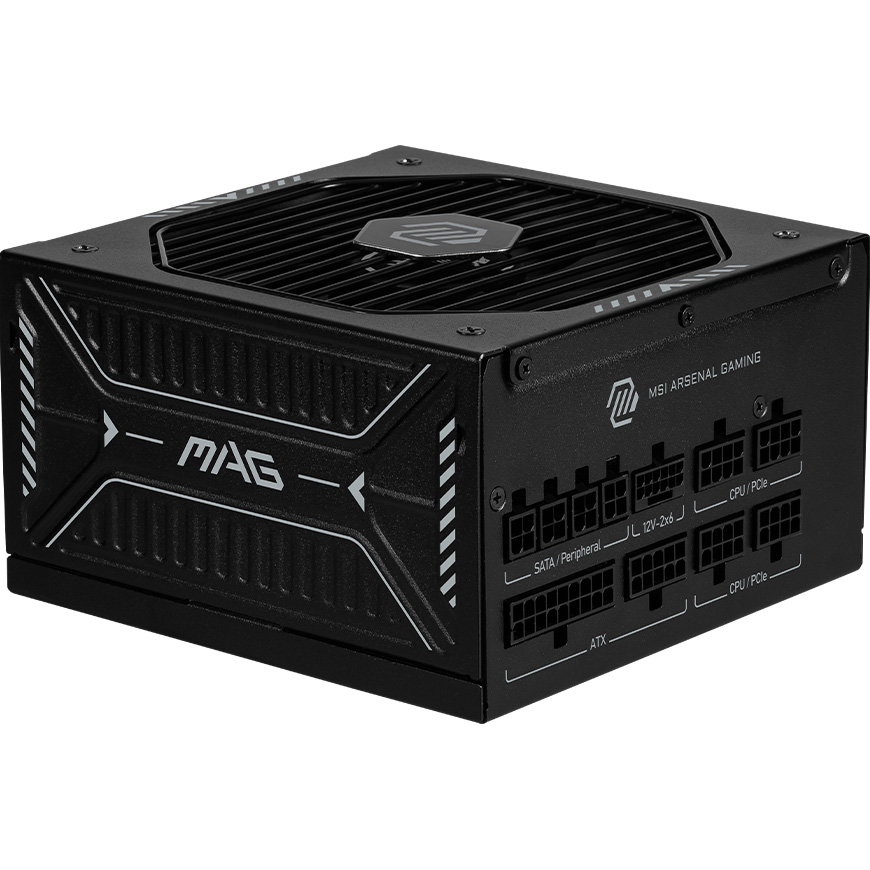 Блок живлення MSI ATX 850W MAG A850GLS PCIE5 Блок живлення MSI ATX 850W MAG A850GLS PCIE5